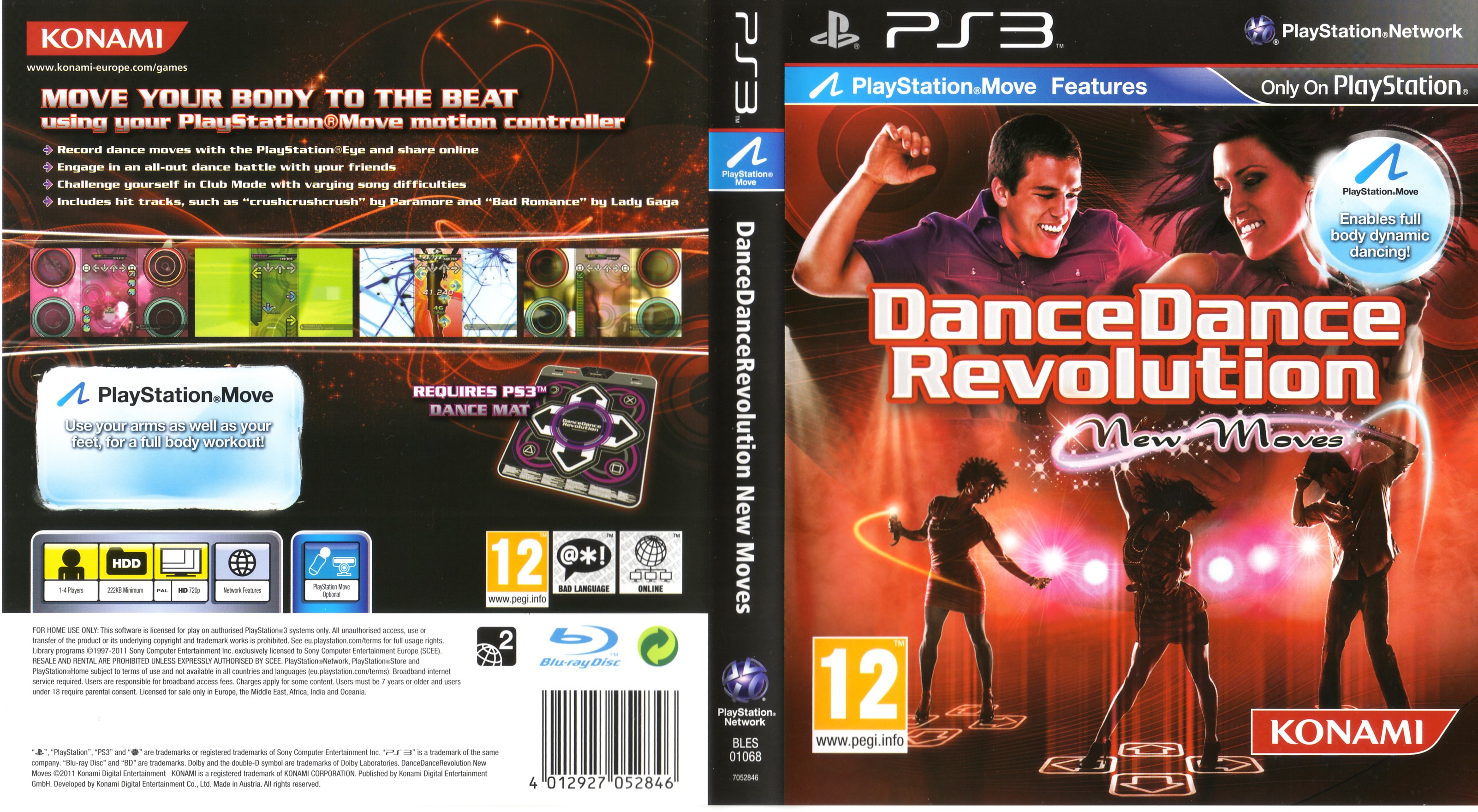DDR New Moves Cover - DanceDanceRevolution - Games - Picture Gallery - ZIv